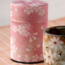 桜缶入　煎茶