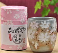 秋桜 湯呑み・煎茶セット