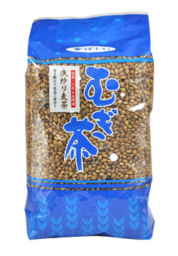 ヤギショーの 浅炒り麦茶・粒麦500g入